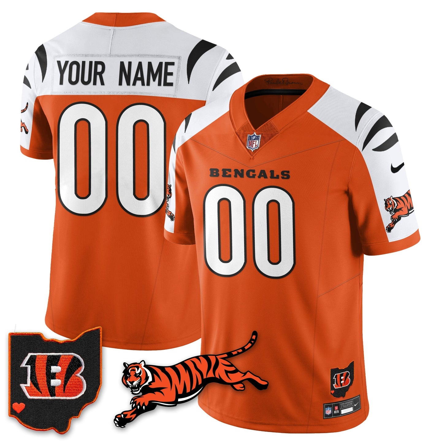 Custom CIN Vapor F.U.S.E. Limited Jersey N1 - All Stitched