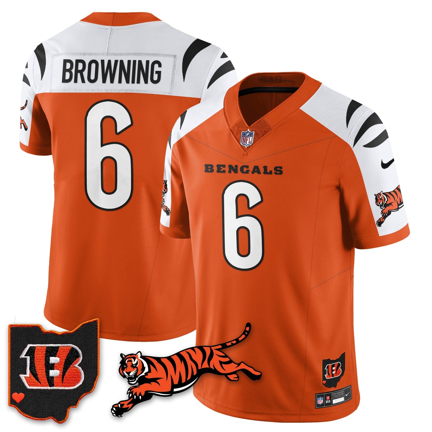 CIN Vapor F.U.S.E. Limited Jersey N1 - All Stitched