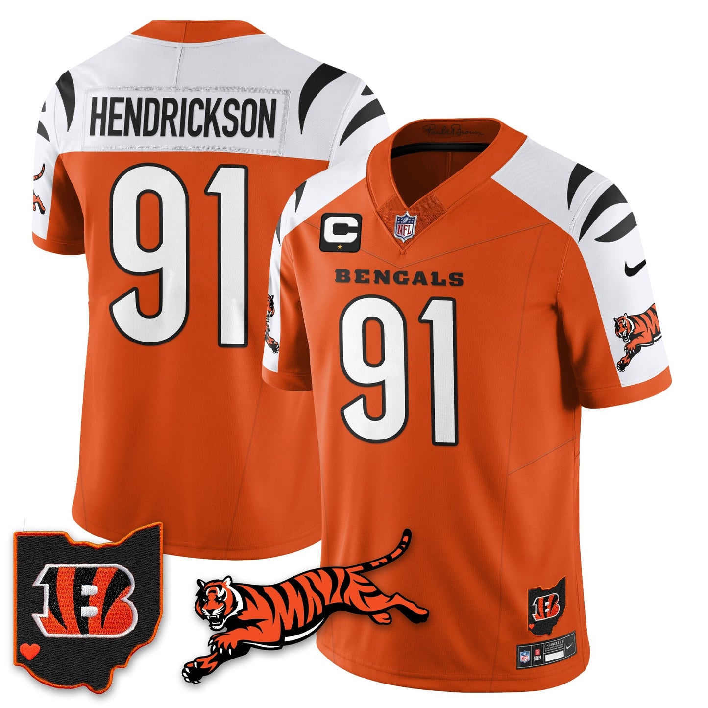 CIN Vapor F.U.S.E. Limited Jersey N1 - All Stitched
