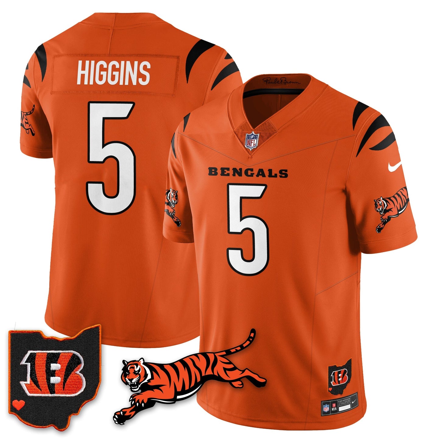 CIN Vapor F.U.S.E. Limited Jersey N1 - All Stitched