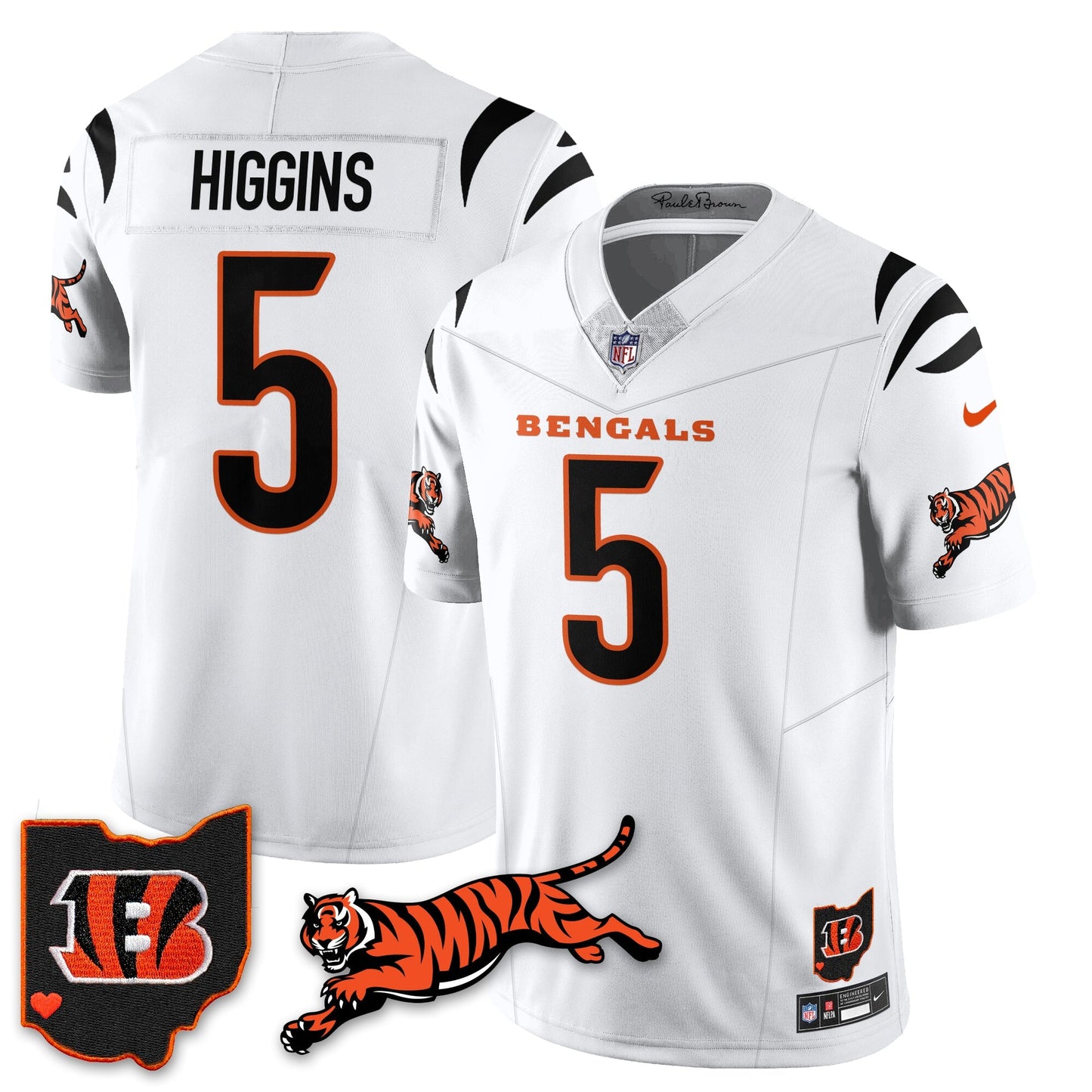 CIN Vapor F.U.S.E. Limited Jersey N1 - All Stitched
