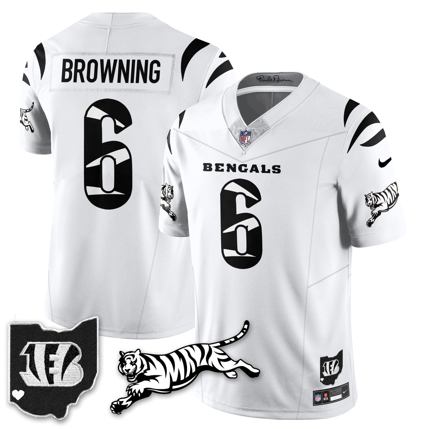 CIN Vapor F.U.S.E. Limited Jersey N1 - All Stitched