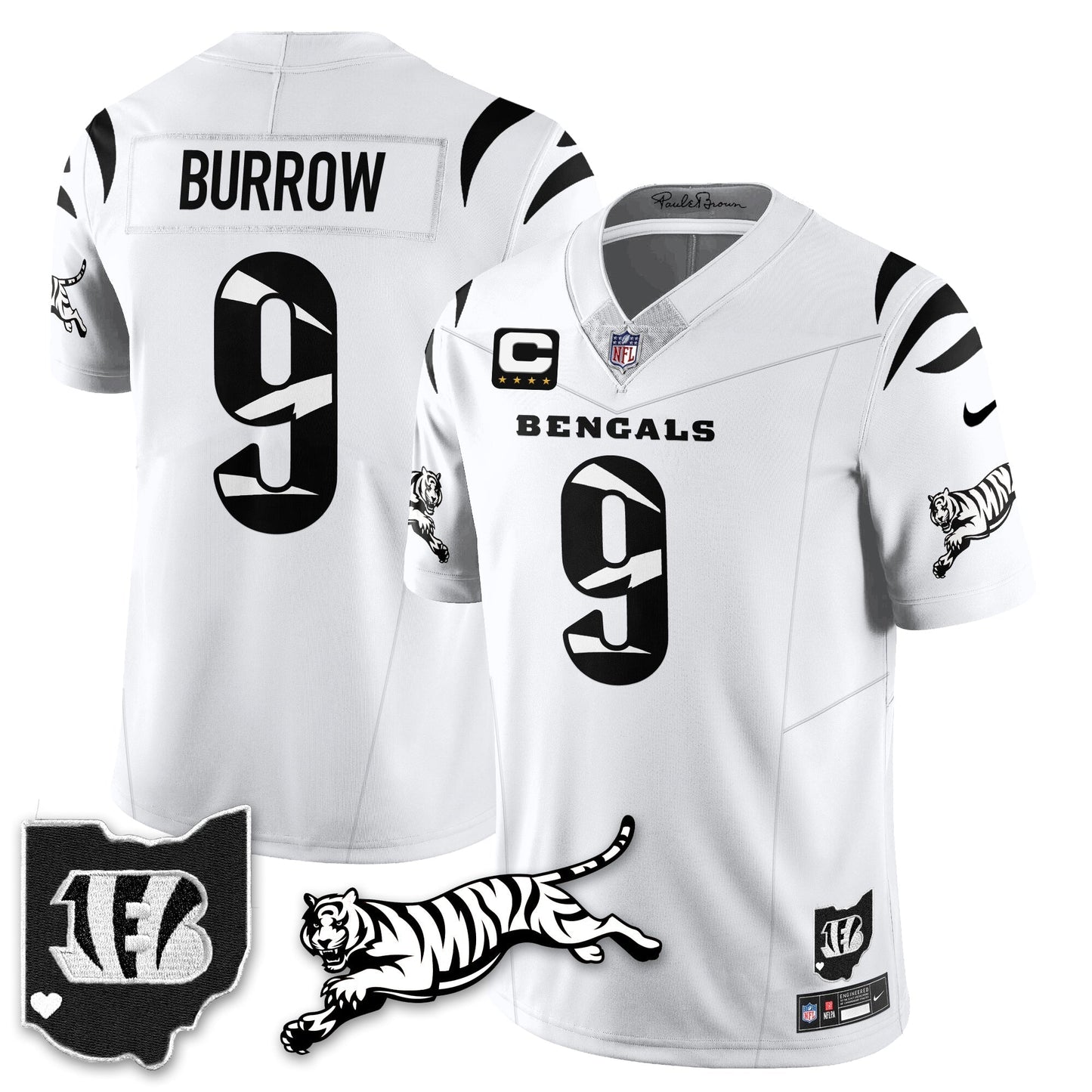 CIN Vapor F.U.S.E. Limited Jersey N1 - All Stitched