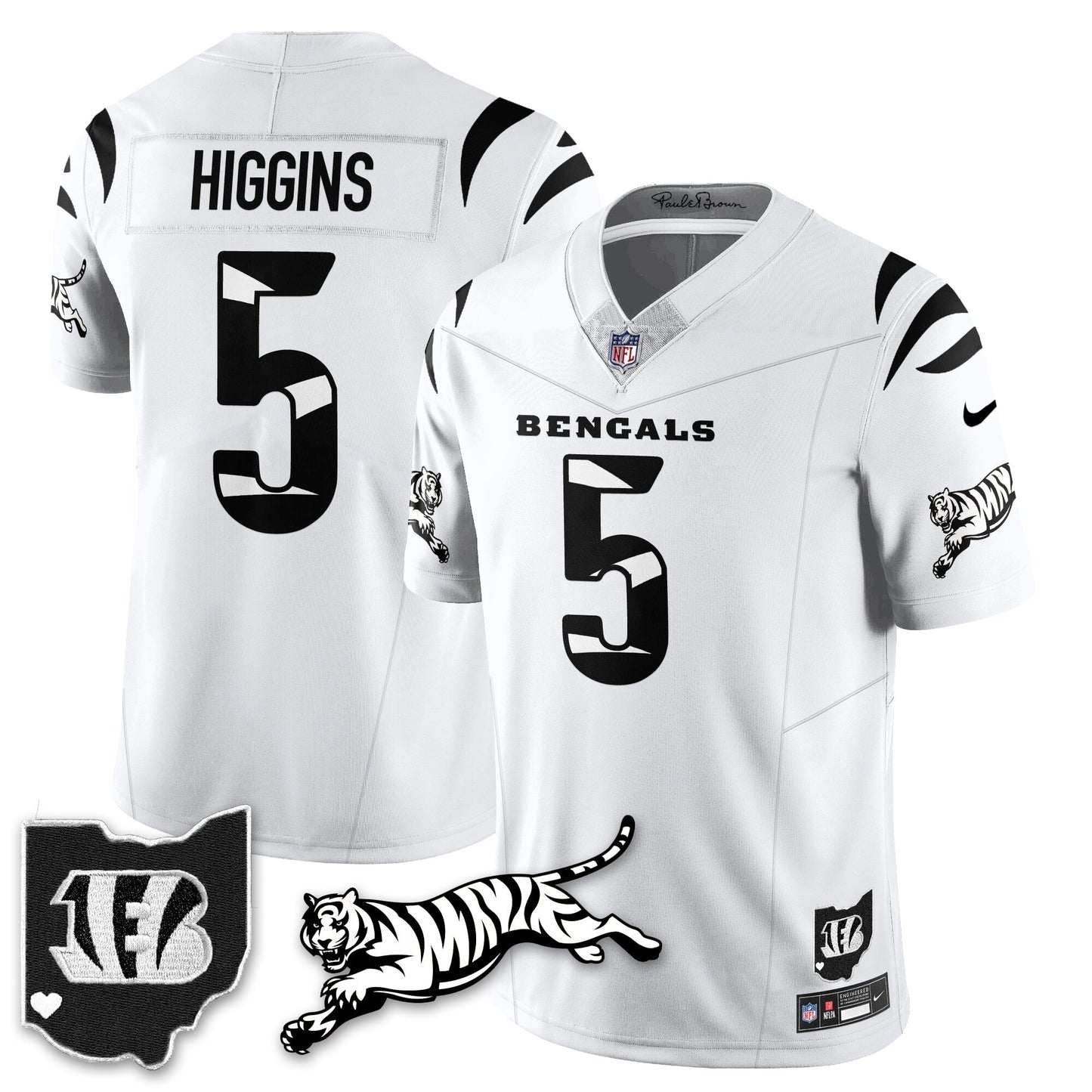 CIN Vapor F.U.S.E. Limited Jersey N1 - All Stitched