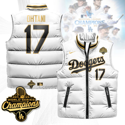 LAD 2025 Back To Back Champions Puffer Vest