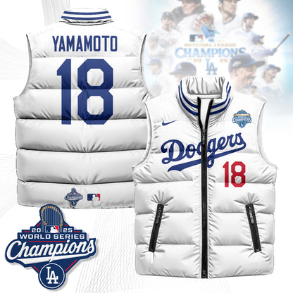 LAD 2025 Back To Back Champions Puffer Vest