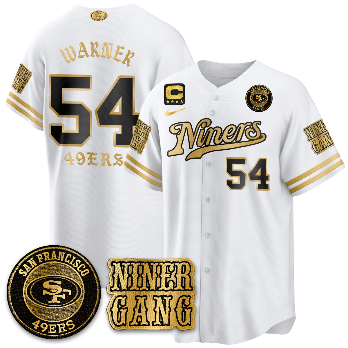 SF Born x Raised Baseball Jersey - All Stitched