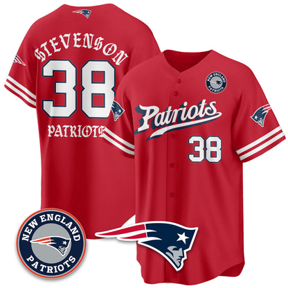 NE Born x Raised Baseball Jersey - All Stitched
