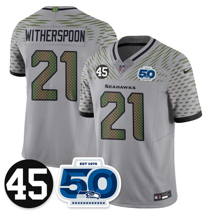 SEA Vapor Limited Jersey - Honor Kenny Easley - All Stitched
