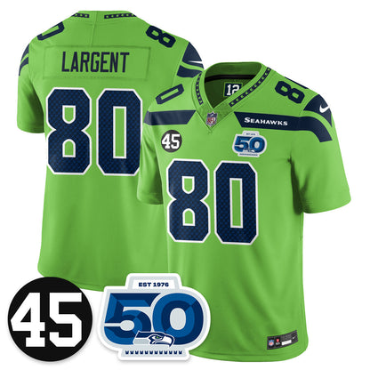 SEA Vapor Limited Jersey - Honor Kenny Easley - All Stitched
