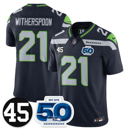 SEA Vapor Limited Jersey - Honor Kenny Easley - All Stitched