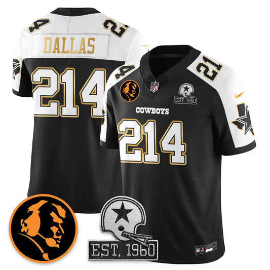 DAL Vapor Limited Gold Jersey - John Madden Patch - Stitched