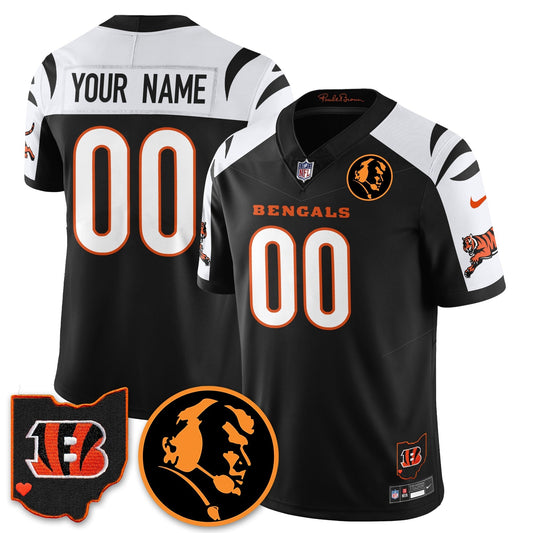 Custom CIN Vapor Limited Jersey - John Madden Patch - Stitched