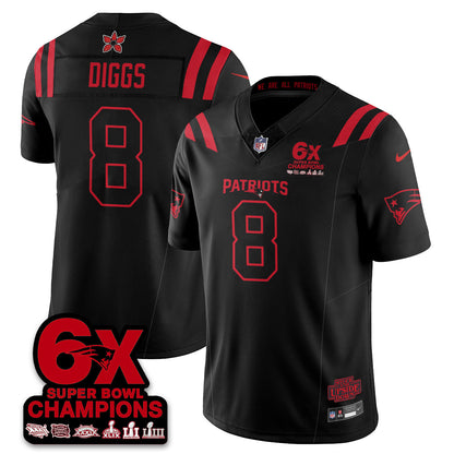 NE 'Stranger Things Edition' Vapor Limited Jersey - All Stitched