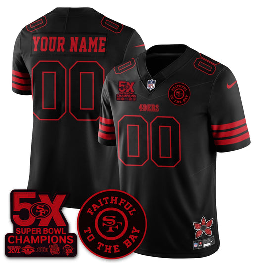 SF 'Stranger Things Edition' Vapor Limited Custom Jersey - Stitched