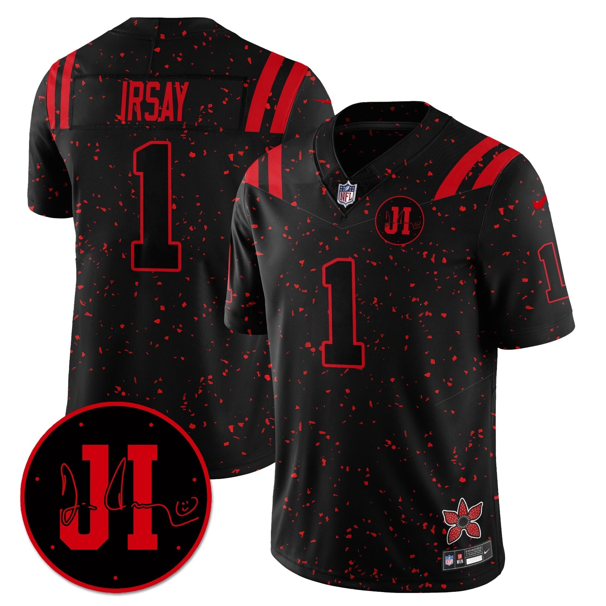 IND 'Stranger Things Edition' Vapor Limited Jersey - All Stitched