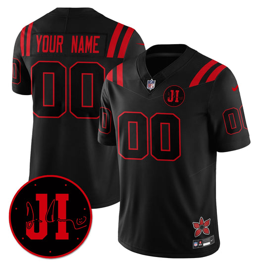 Custom IND 'Stranger Things Edition' Vapor Limited Jersey - Stitched