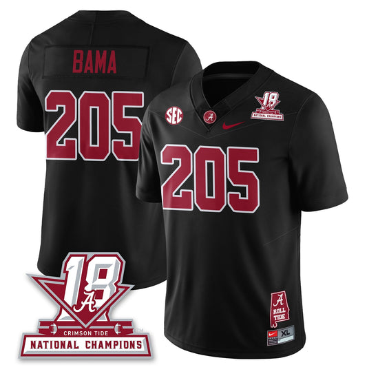 BAMA 18x-Time National Champions Vapor Limited Jersey - Stitched