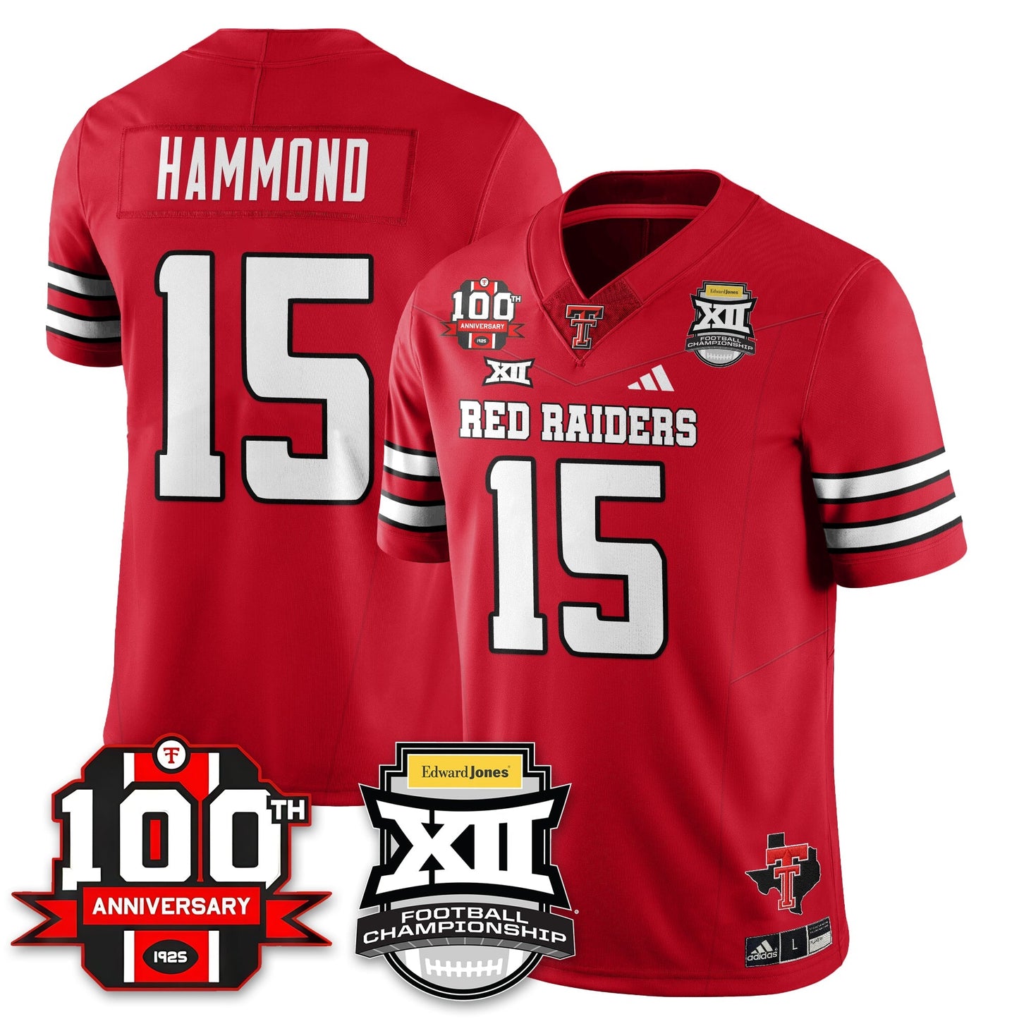 TTRR Football Vapor Limited Jersey - Edward Jones Champions - All Stitched