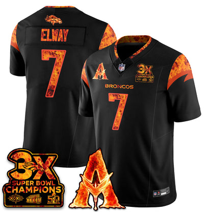DEN x Avatar 3 Fire and Ash Jersey - All Stitched