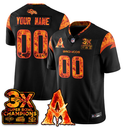 DEN x Avatar 3 Fire and Ash Jersey - All Stitched