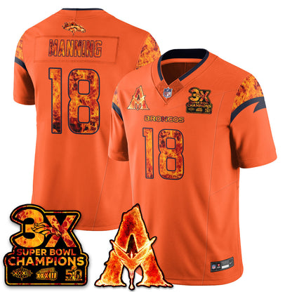 DEN x Avatar 3 Fire and Ash Jersey - All Stitched