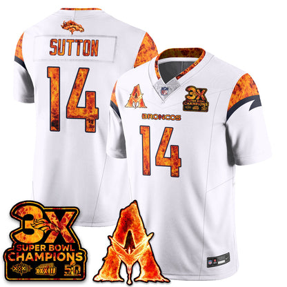 DEN x Avatar 3 Fire and Ash Jersey - All Stitched