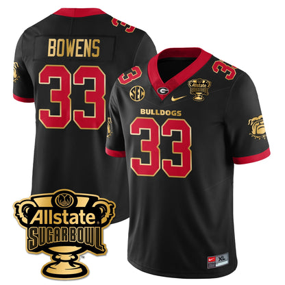 UGA Vapor Limited Football Jersey - Sugar Bowl - All Stitched
