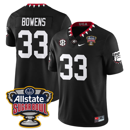 UGA Vapor Limited Football Jersey - Sugar Bowl - Stitched