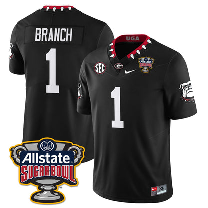 UGA Vapor Limited Football Jersey - Sugar Bowl - All Stitched