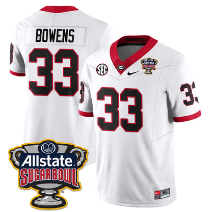 UGA Vapor Limited Football Jersey - Sugar Bowl - All Stitched