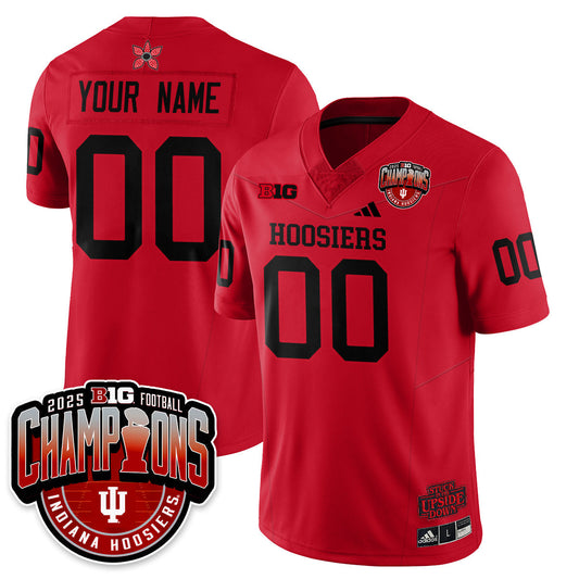 Indiana Hoosiers Stranger Things Vapor Limited Football Custom Jersey - Big 10 Champions - All Stitched