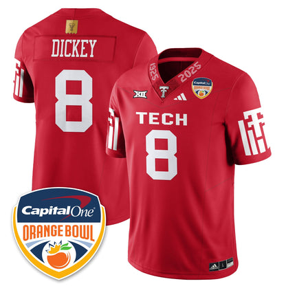 TTRR Football Vapor Limited Football Jersey - Orange Bowl - All Stitched