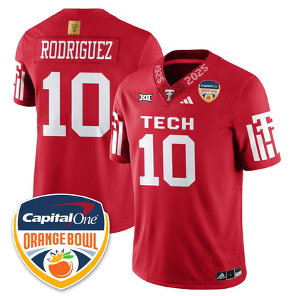 TTRR Football Vapor Limited Football Jersey - Orange Bowl - All Stitched