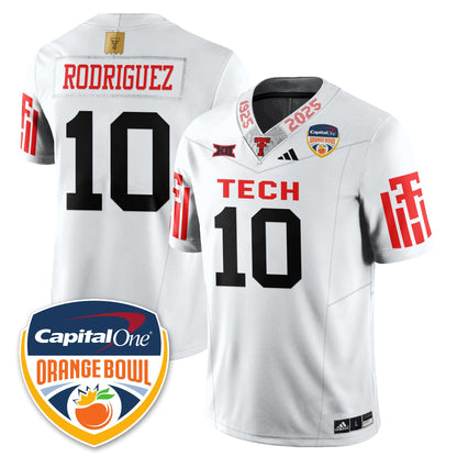 TTRR Football Vapor Limited Football Jersey - Orange Bowl - All Stitched