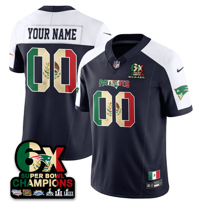 NE Mexico Vapor Limited Jersey - All Stitched