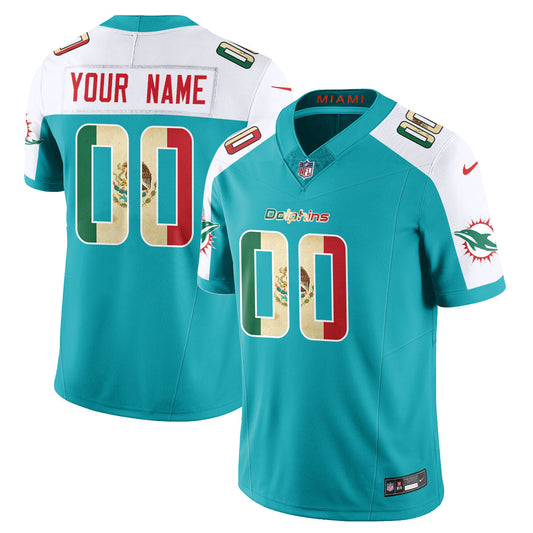 Custom MIA Mexico Vapor Limited Jersey - Stitched