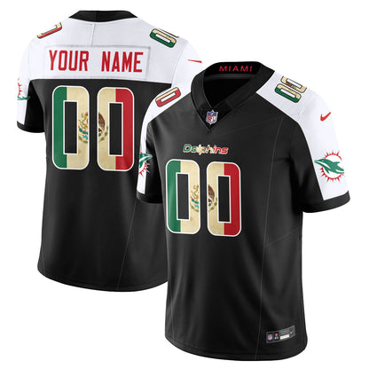 Custom MIA Mexico Vapor Limited Jersey - All Stitched