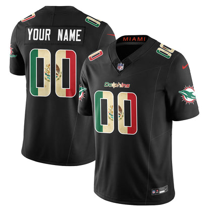 Custom MIA Mexico Vapor Limited Jersey - All Stitched