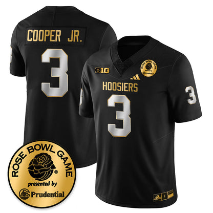 Indiana H Vapor Limited Football Gold Jersey - Rose Bowl - All Stitched