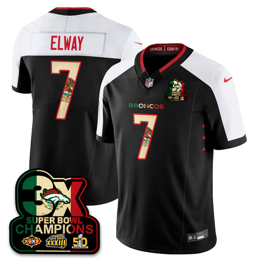 DEN Mexico Vapor Limited Jersey - Stitched
