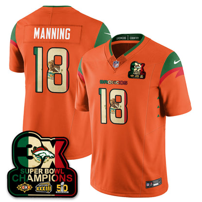 DEN Mexico Vapor Limited Jersey - All Stitched