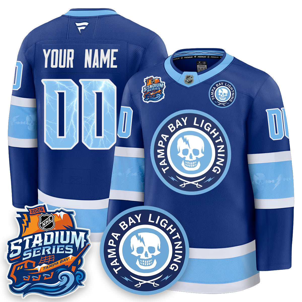 TBL Stadium Series Premium Custom Jersey - All Stitched