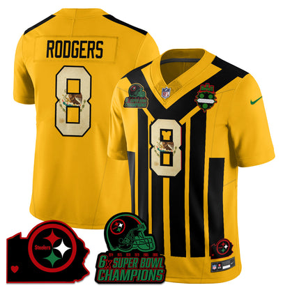 PIT 6-Time Champions Mexico Vapor Limited Jersey - All Stitched