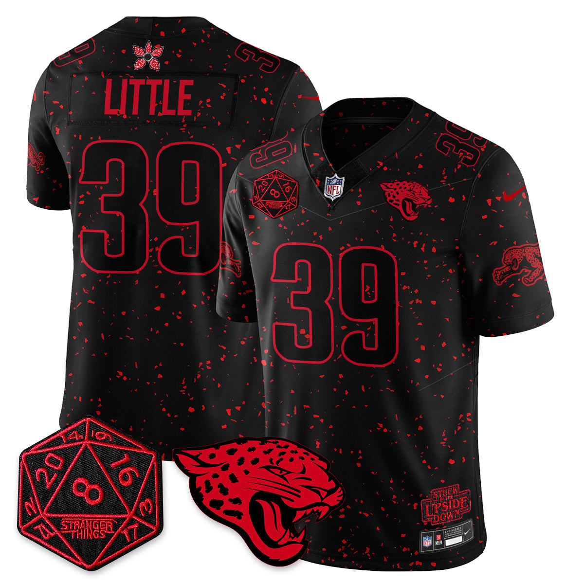 DET 'Stranger Things Edition' Vapor Limited Jersey - All Stitched