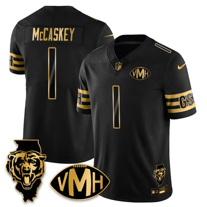 CHI Honor Virginia Halas McCaskey Vapor Limited Jersey - All Stitched