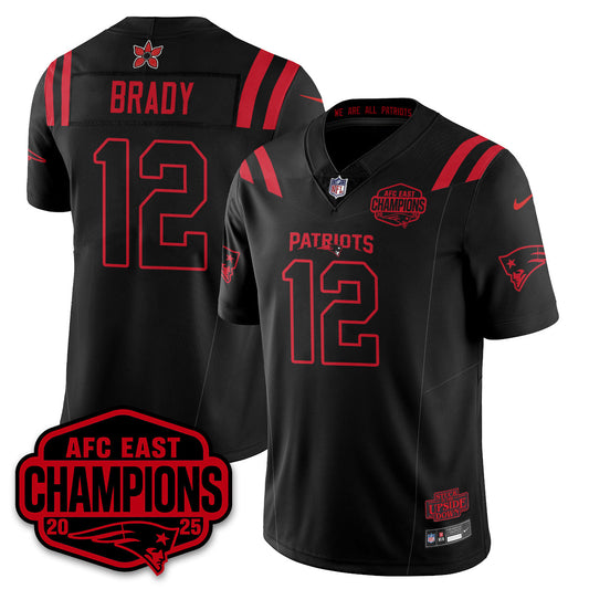 NE 'Stranger Things' AFC East Division Champions Vapor Limited Jersey - Stitched