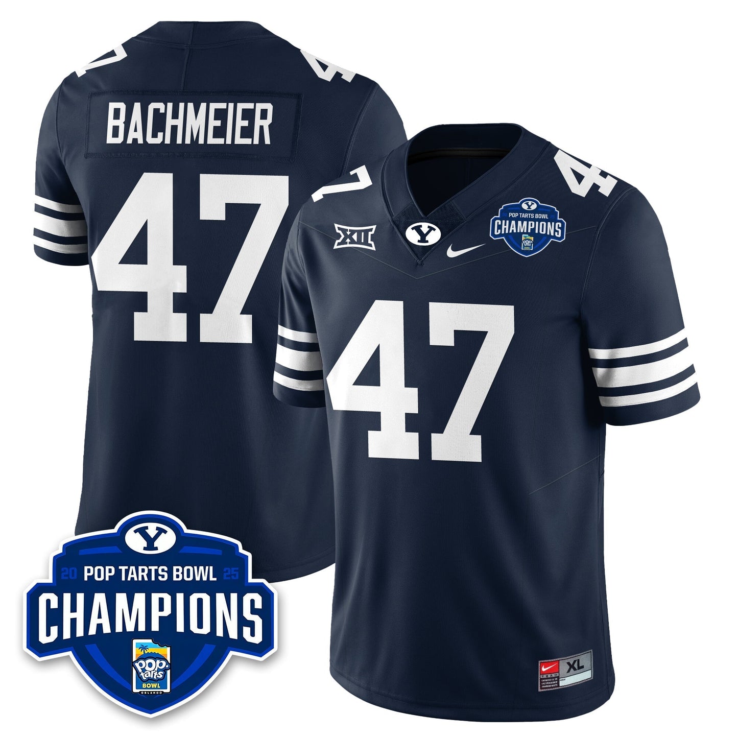 BCS Football 2025 Pop-Tarts Bowl Champions Jersey - All Stitched