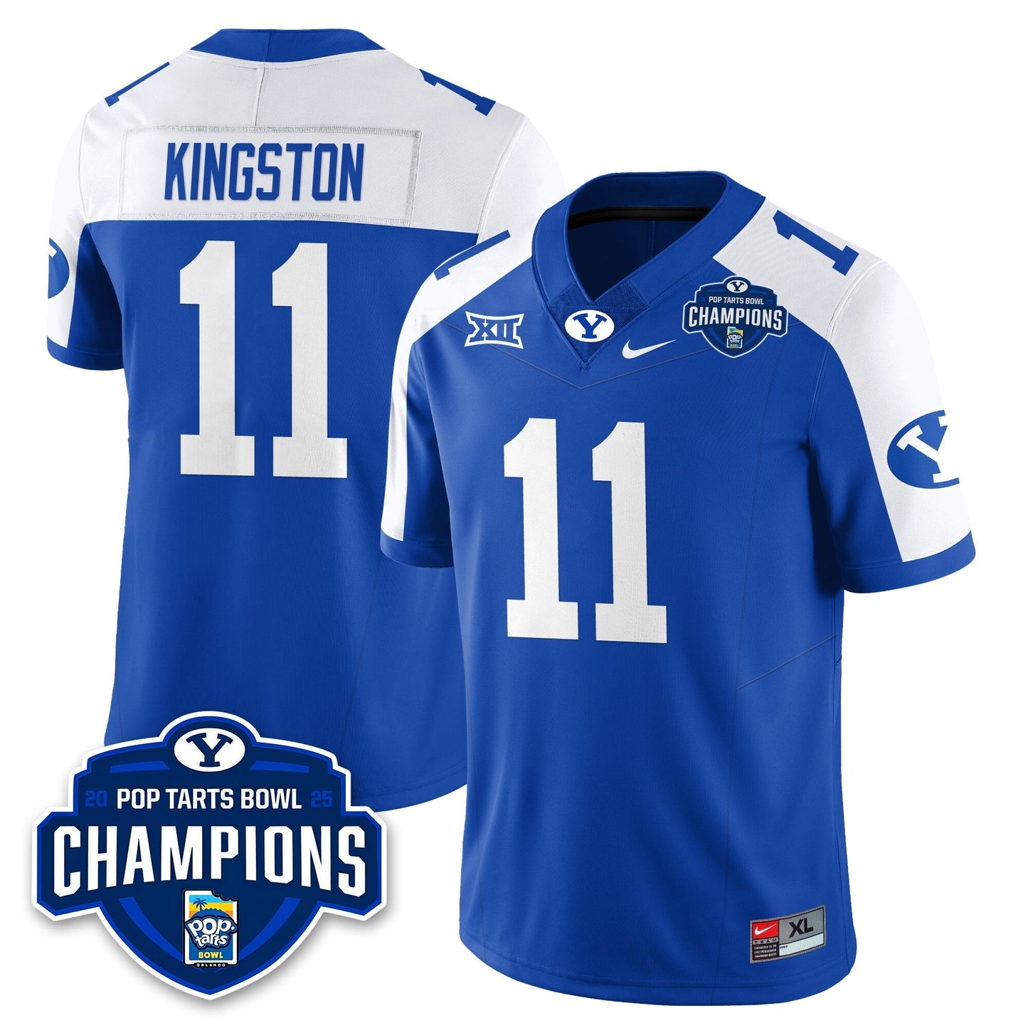 BCS Football 2025 Pop-Tarts Bowl Champions Jersey - All Stitched
