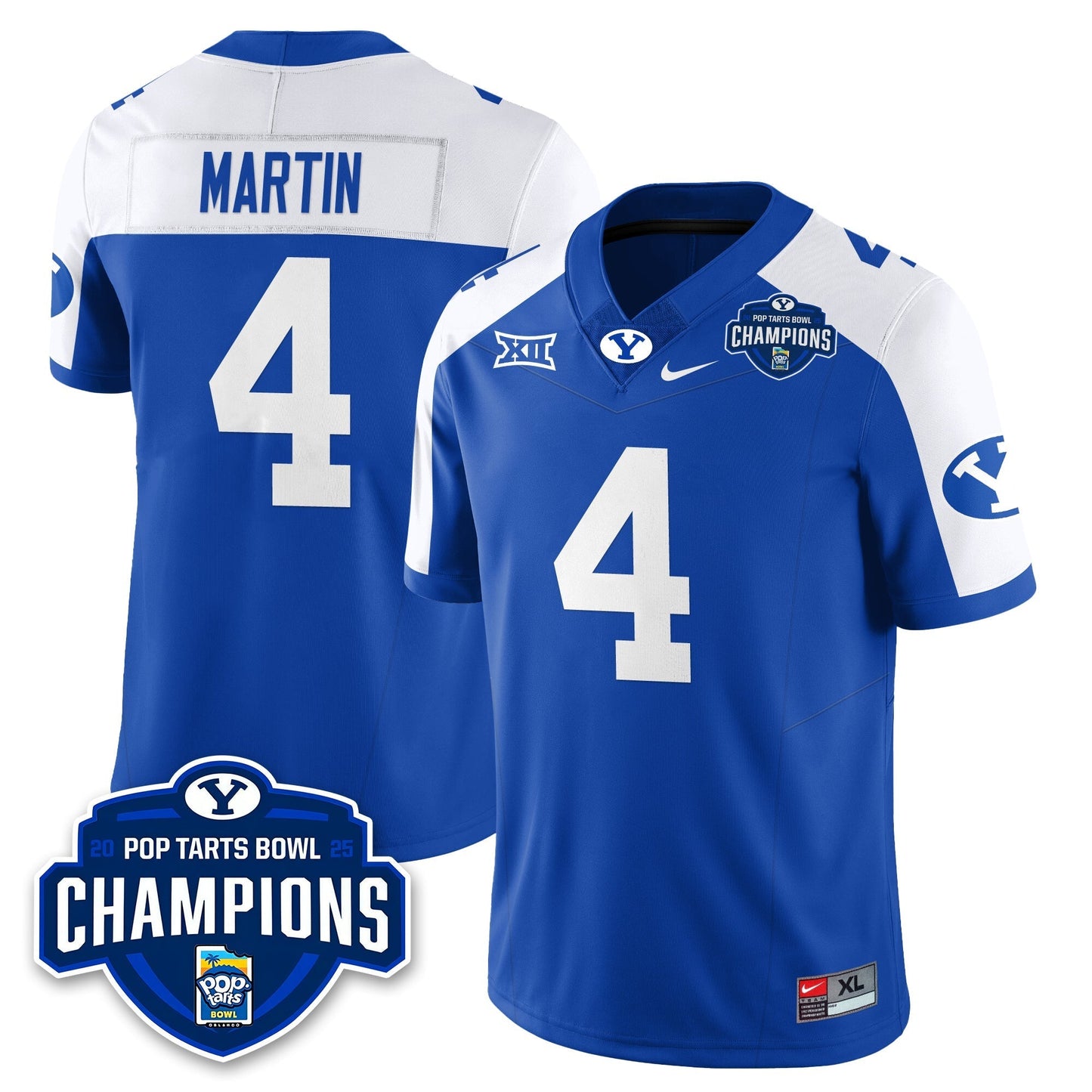 BCS Football 2025 Pop-Tarts Bowl Champions Jersey - All Stitched